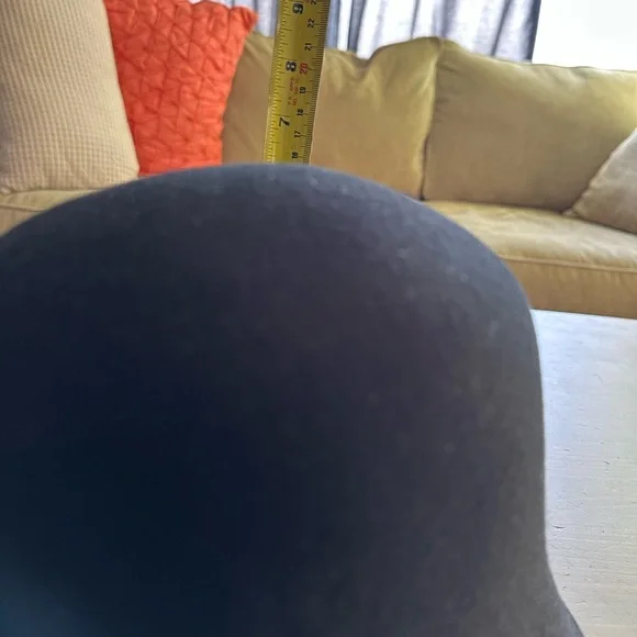 Black Wool Bucket Hat - Picture 5 of 5